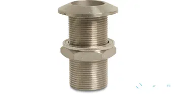 Passe-coque en acier inoxydable 1/2"